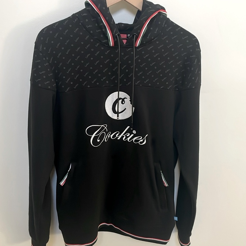 Cookies SF Black Presidio Hoodie Sweatshirt, Size Medium Unisex- New Condition
